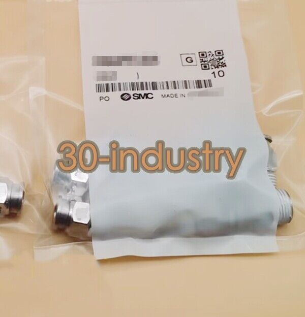 10 Pack SMC KQB2H04-M5 Stainless Steel Joint Connectors - SMC
