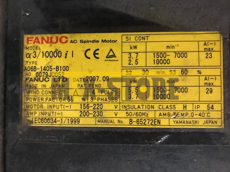new 1pcs ones Fanuc A06B-1405-B100 Servo Motor In Box - FANUC