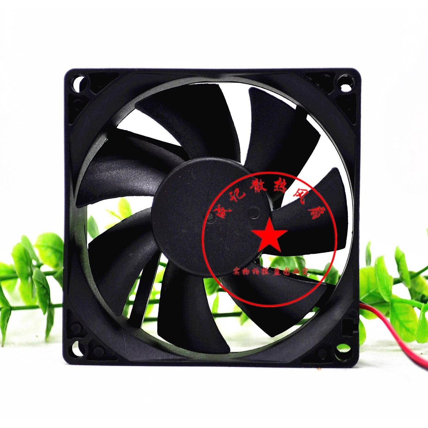 SNOWFAN Y-Y8025H12S 8025 DC12V 0.51A 8CM 2-Wire Silent Cooling Fan