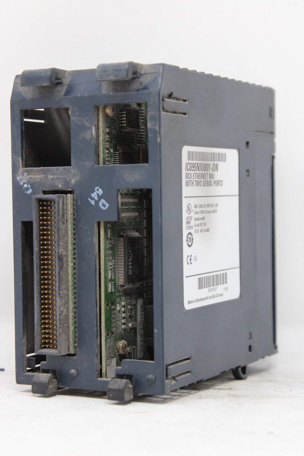 used GE Fanuc IC695NIU001-DN Ethernet NIU Module IC695NIU001 - GE FANUC
