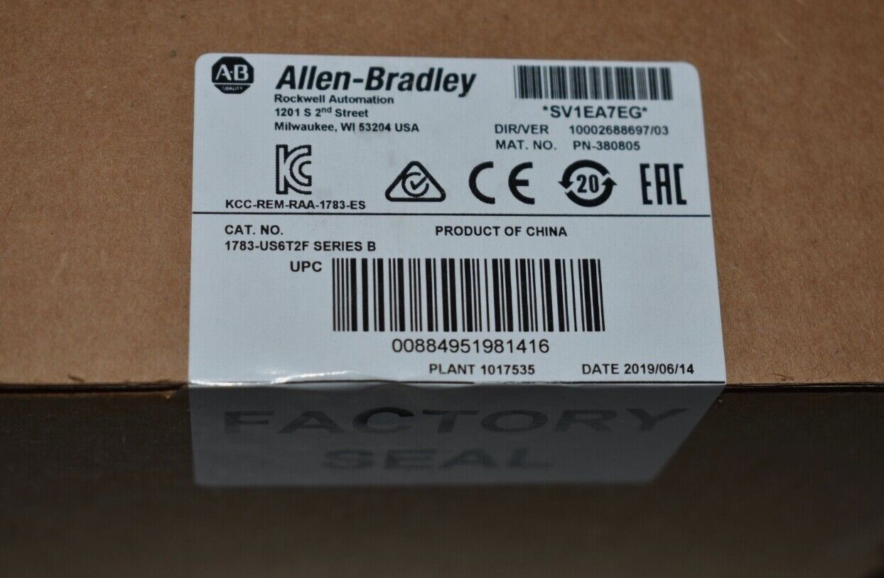 Allen-Bradley 1783-US6T2F Switch, Unopened - ALLEN-BRADLEY