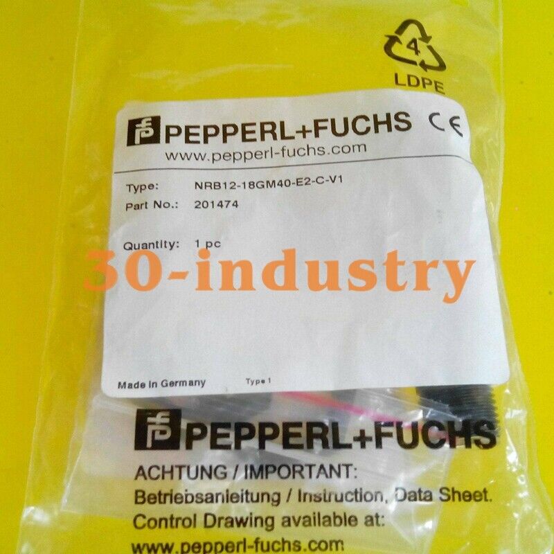 PEPPERL+FUCHS NRB12-18GM40-E2-C-V1 Proximity Switch Sensor - PEPPERL+FUCHS