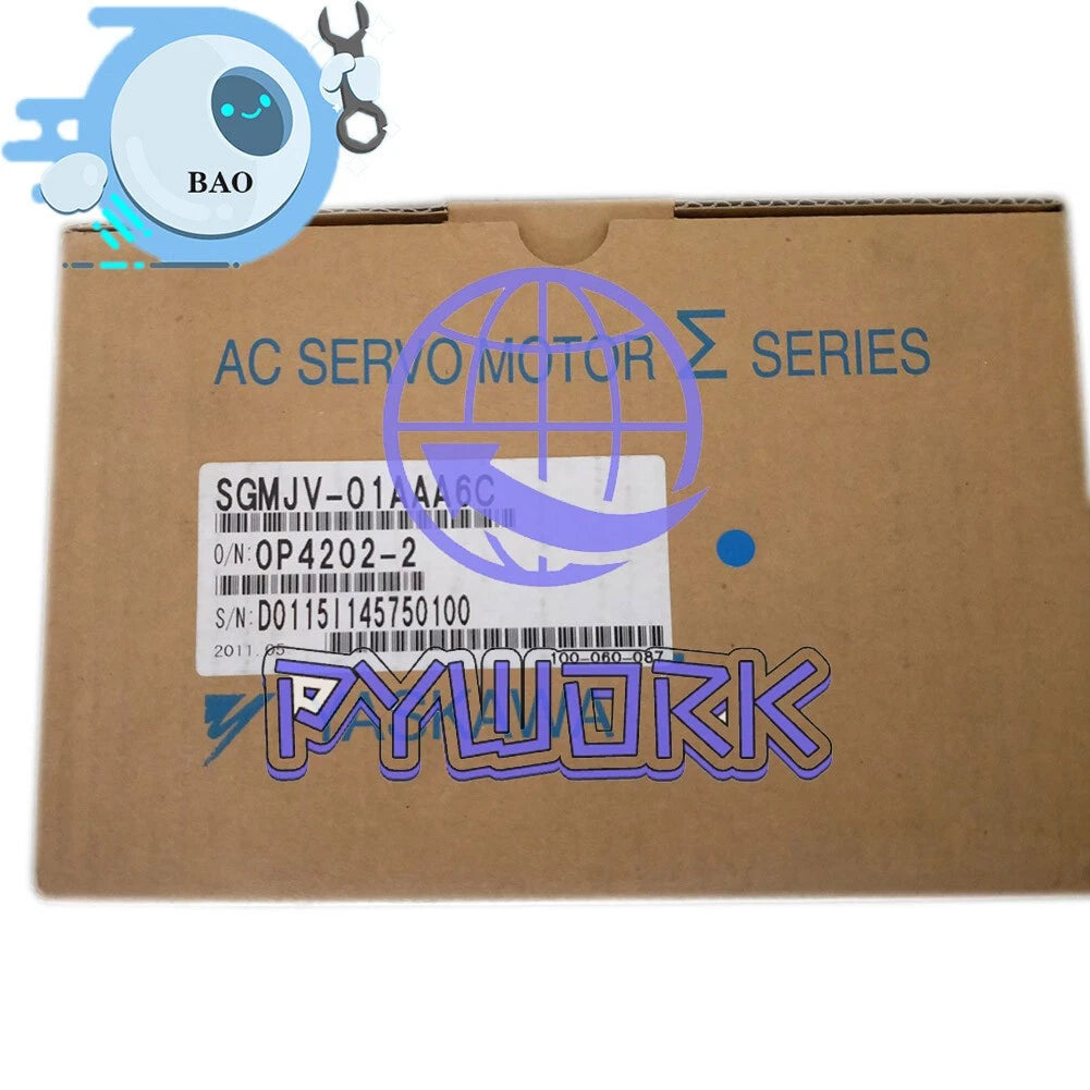 1PCS Yaskawa Servo Motor SGMJV-01AAA6C