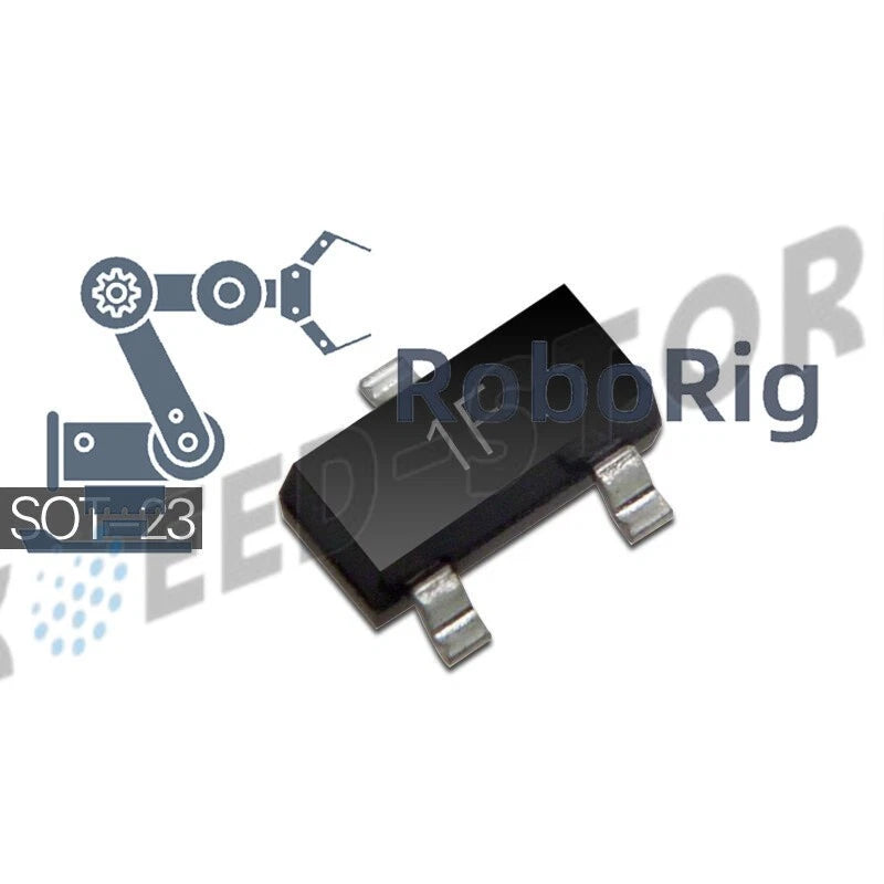 500pcs BC847 BC847B SOT-223 45V 100mA Small Signal Transistors