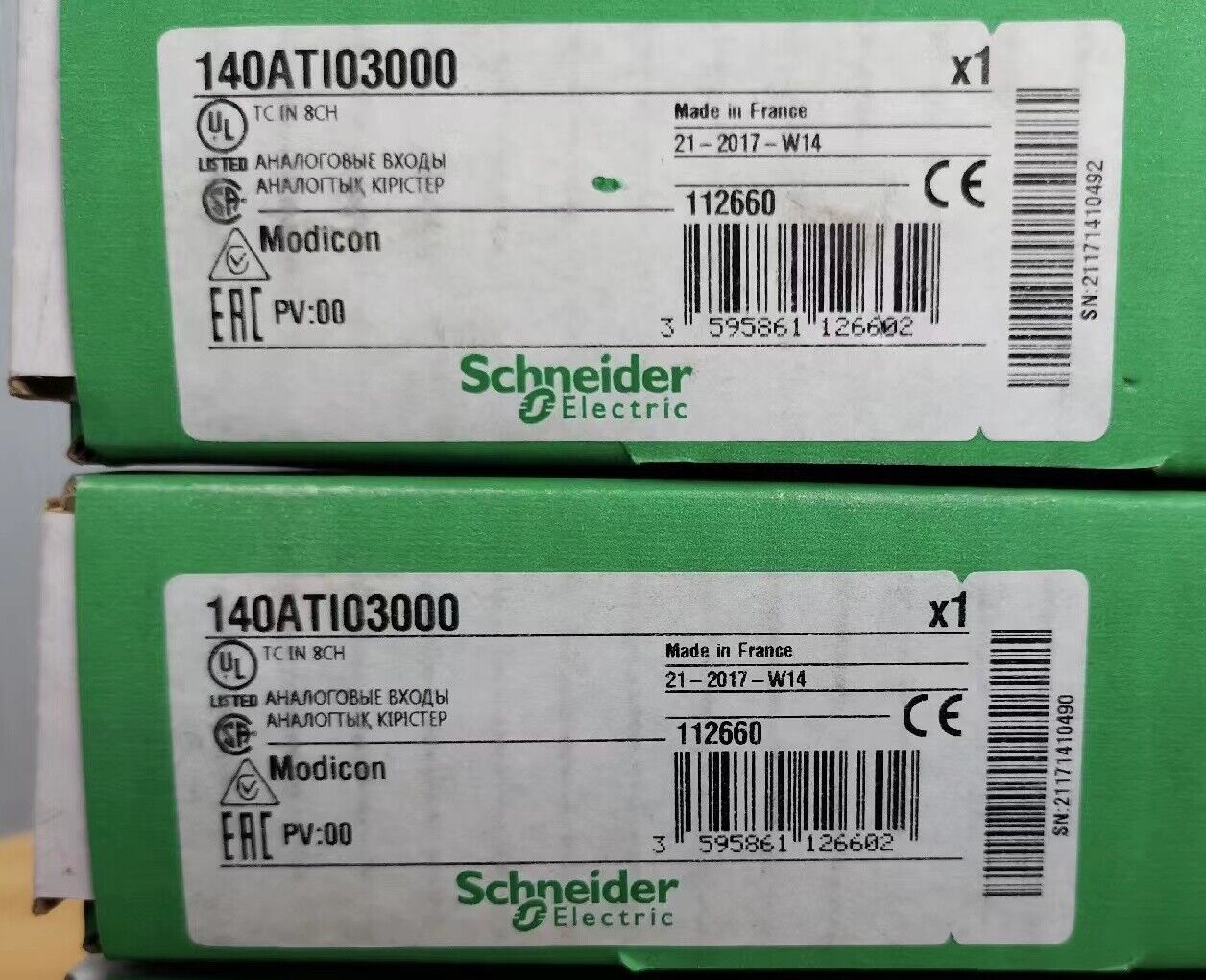 Schneider TSX Quantum 140ATI03000 8 Pt Input Mod. - SCHNEIDER