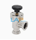 KF-25 Manual Flapper Vacuum Valve - L-Shaped Design, 1 Piece