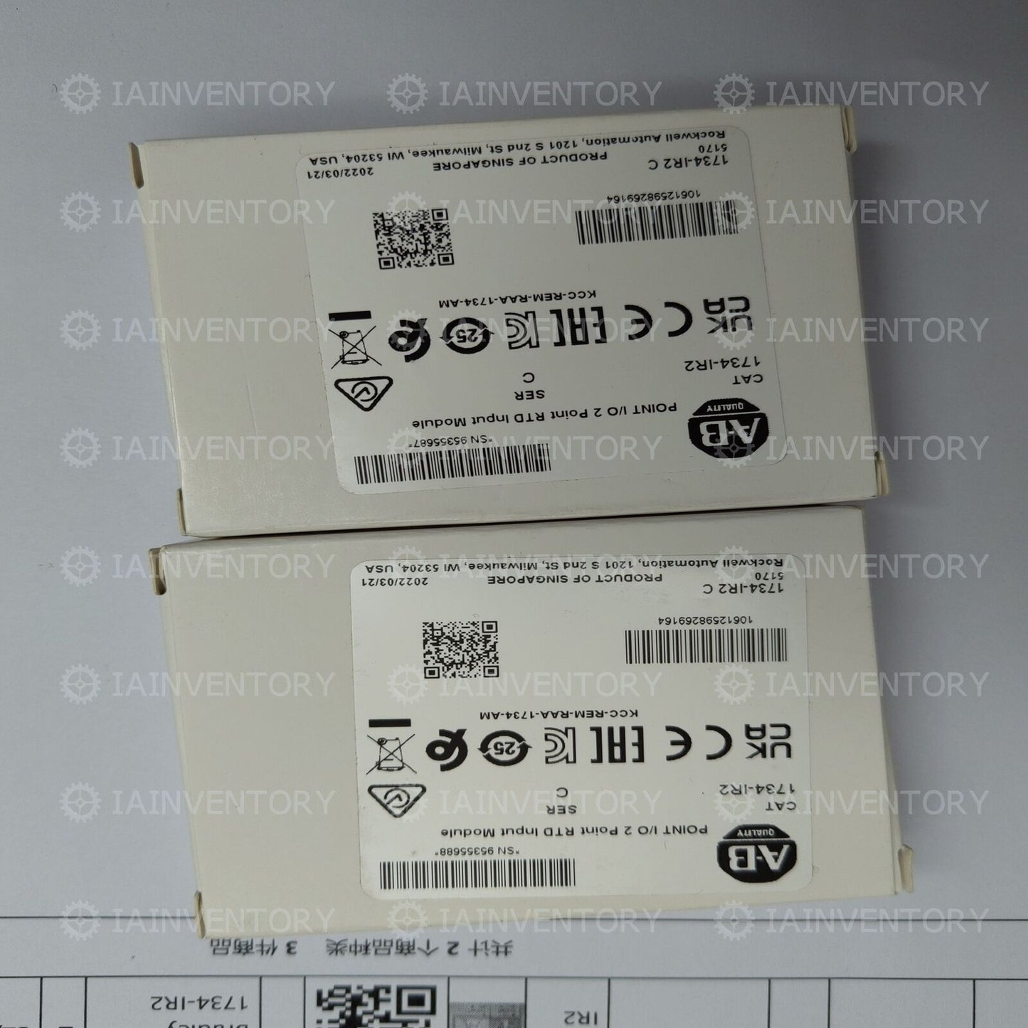 AB 1734IR2 POINT 2 Point RTD Input Module 1734IR2 New - AB PRODUCTS