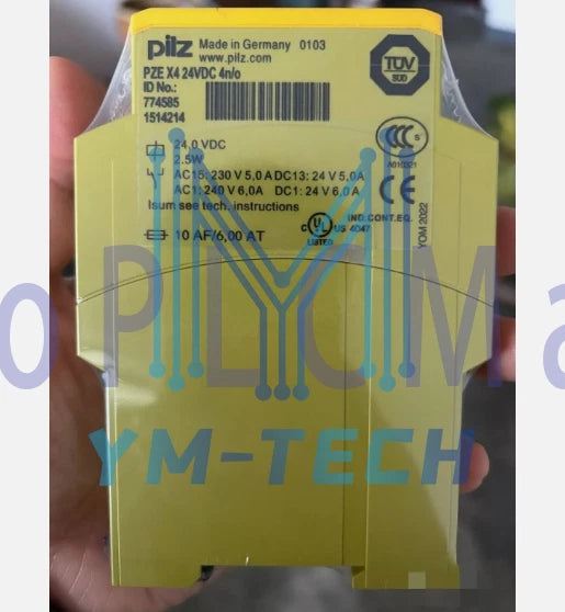 Pilz 774585 PZE X4 Safety Relay 24VDC #F