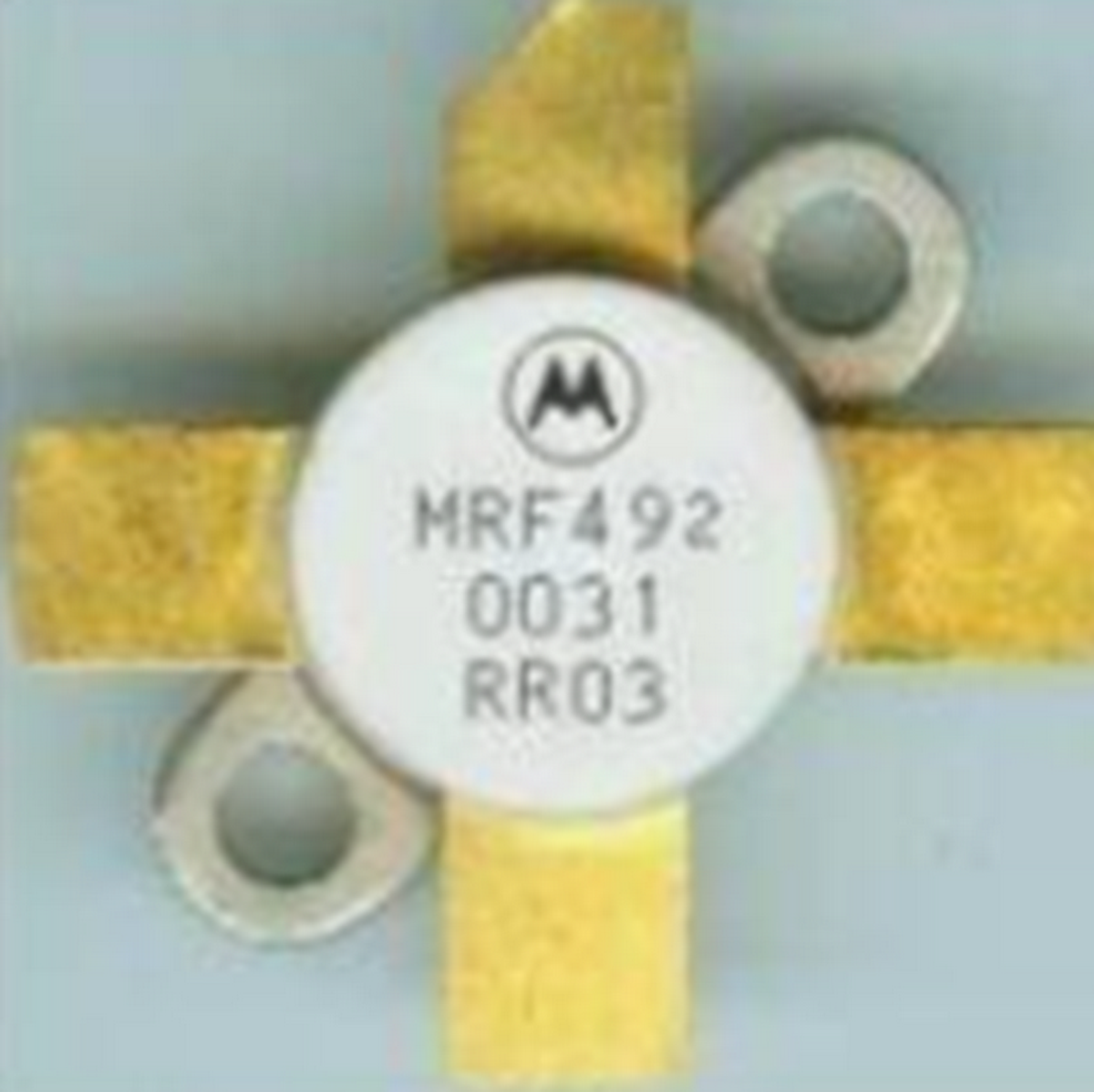 Motorola MRF492 RF Power Transistor: High-Power Amplifier for Wireless Applications - MOTOROLA