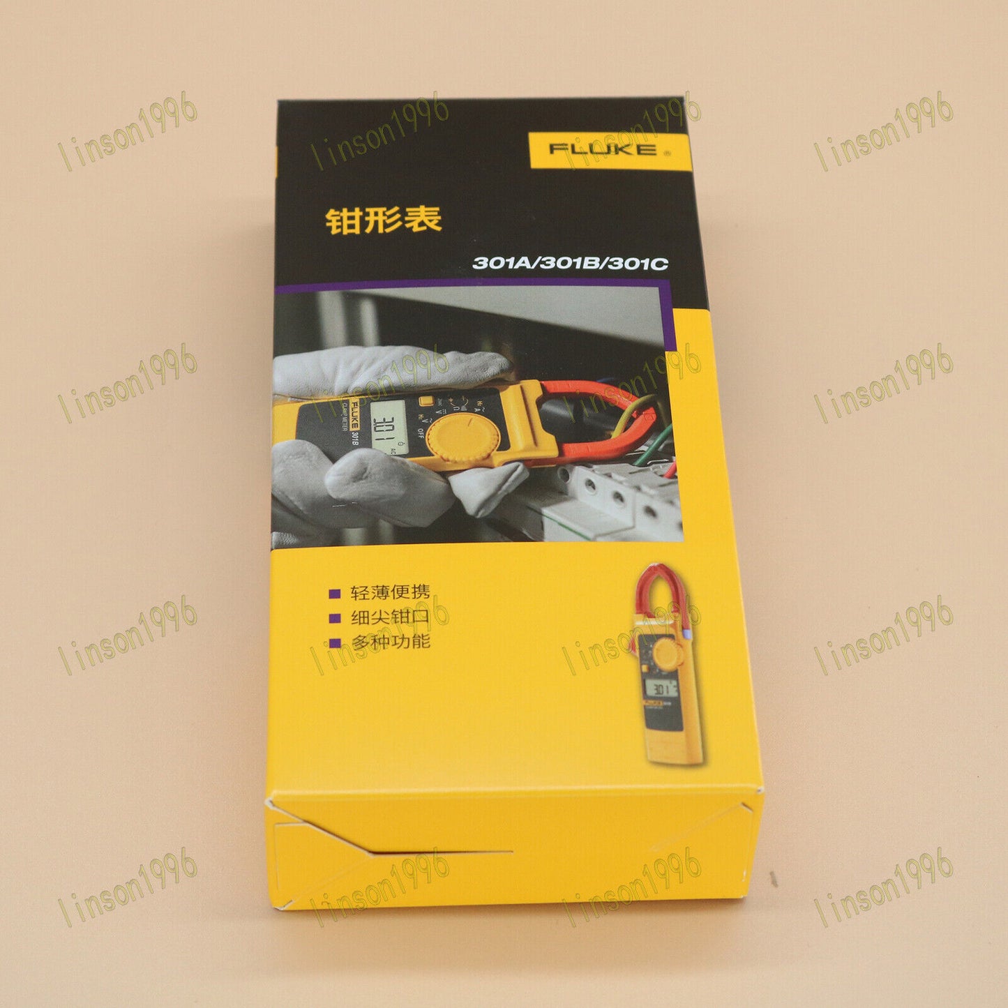 New One Fluke 301C AC Digital Clamp Meter Voltage Tester Multitester - ONE