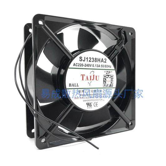 TAIJU SJ1238HA2 AC220-240V 0.13A 50/60Hz 7-blade Cabinet Cooling Fan