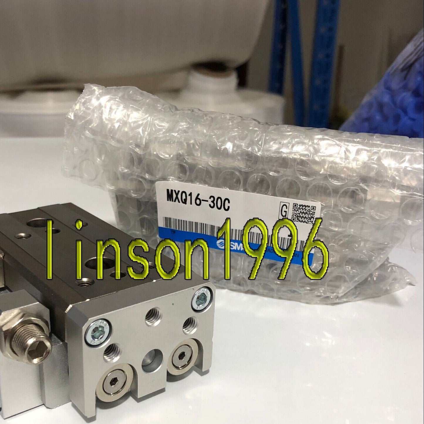 new MXQ16-30C pneumatic slide cylinder - SMC