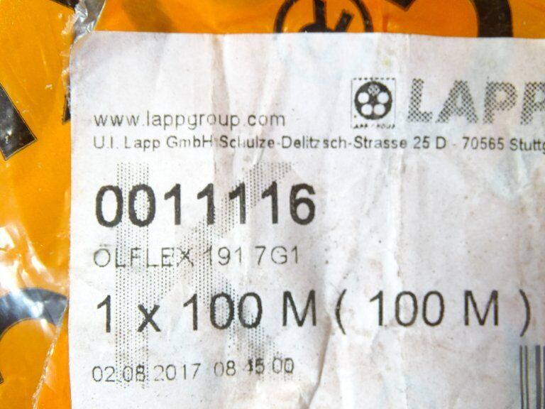 CABLE 0011116 - High-Quality CABLE - LAPP USA