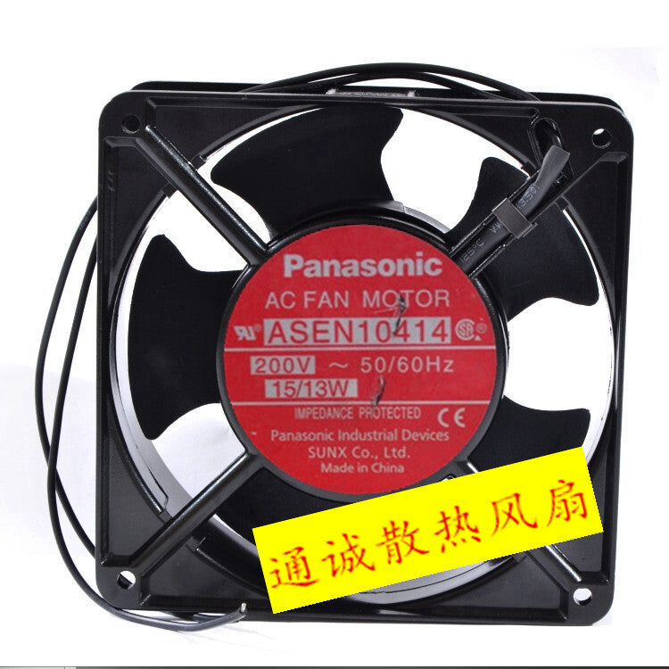 Panasonic AC FAN MOTOR ASEN10414 200V 15/13W 12CM Cooling Fan