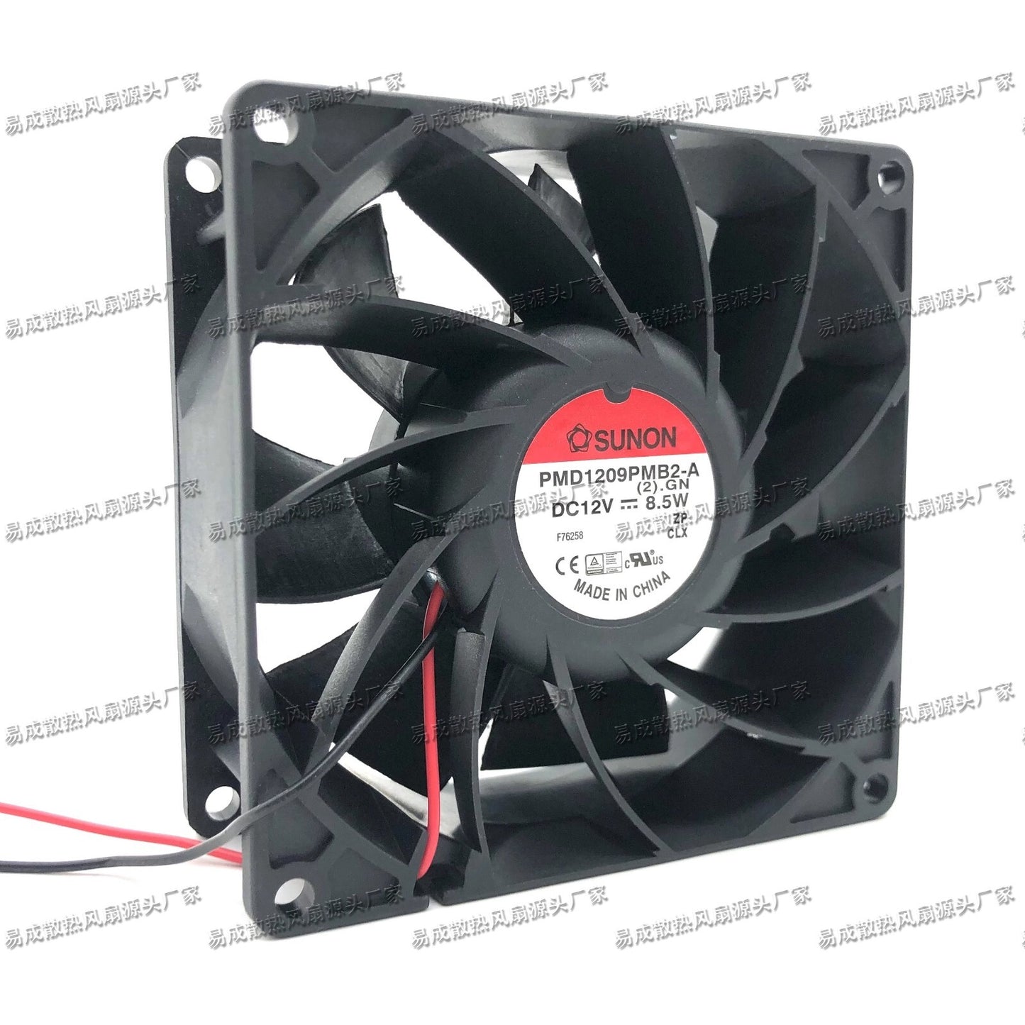 SUNON PMD1209PMB2-A (2).GN DC12V 8.5W 9038 2-Wire Inverter Cooling Fan