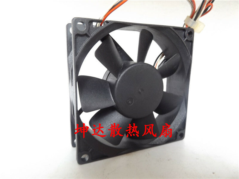 1pcs ADDA AQ0812HB-A73GL 12V 0.25 8CM 8025 3-wire fan