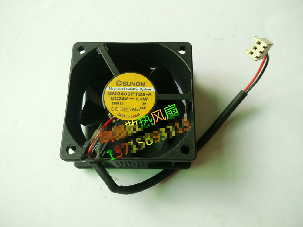 1pcs SUNON GM2406PTB2-A DC24V 1.4W 6025 inverter cooling fan