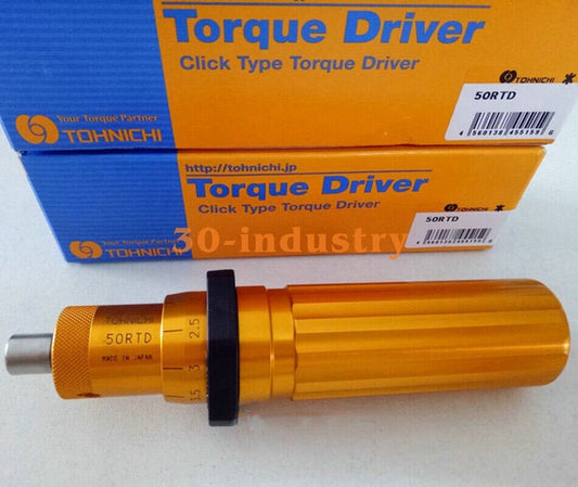 TOHNICHI 50RTD Torque Screwdriver 10-50kgf.cm with 0.5kgf.cm Precision - TOHNICHI