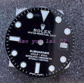 1PC 3135mm Watch black green water ghost dial for 2836 2824 3135 movement