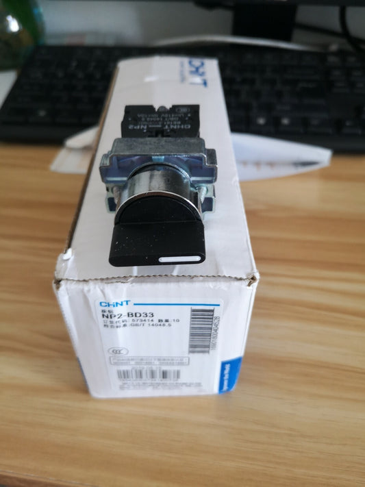10PCS Chint NP2-BD33 NP2BD33 Pushbutton Switches 2NO