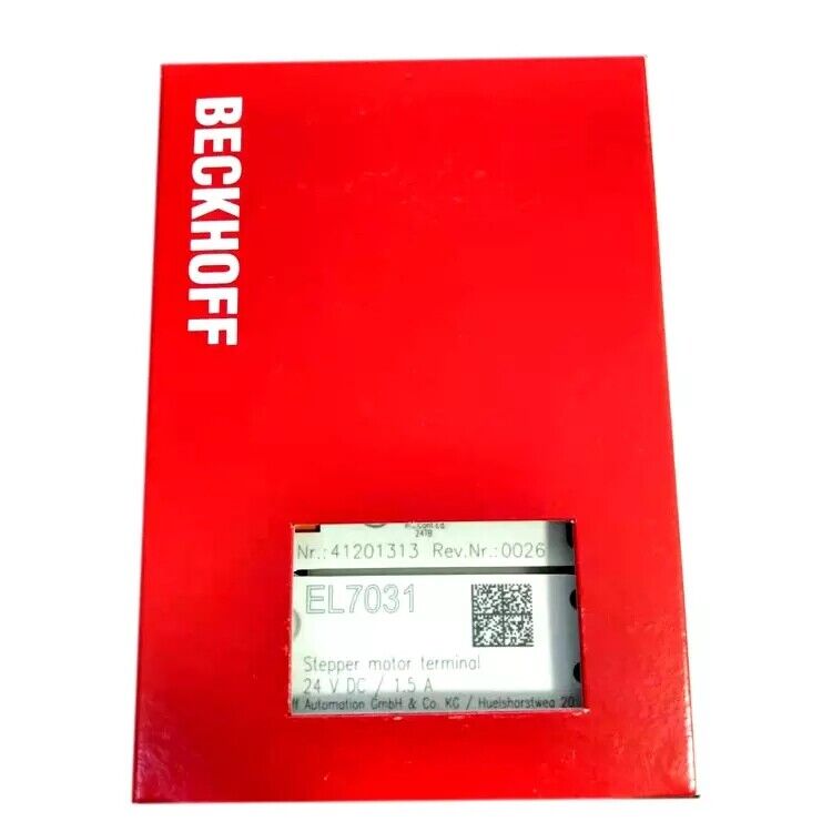1PC Beckhoff PLC EL7031 Model with 1-Year Fast - BECKHOFF
