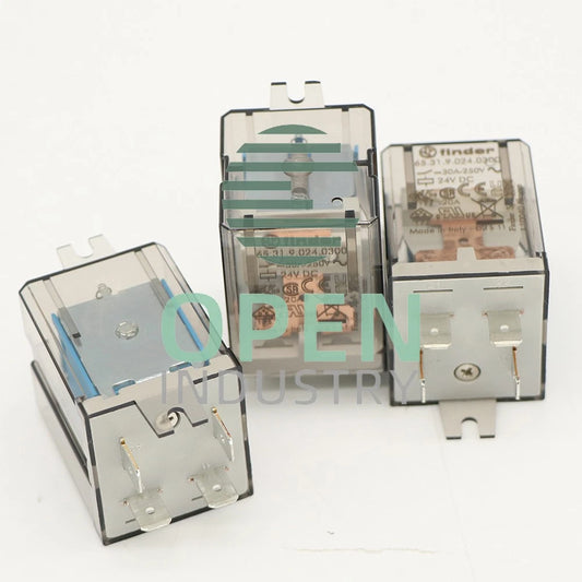 1PCS 65.31.9.024.0300-24vdc 30a Finder Relay 65.31 24VDC 30A 4PIN