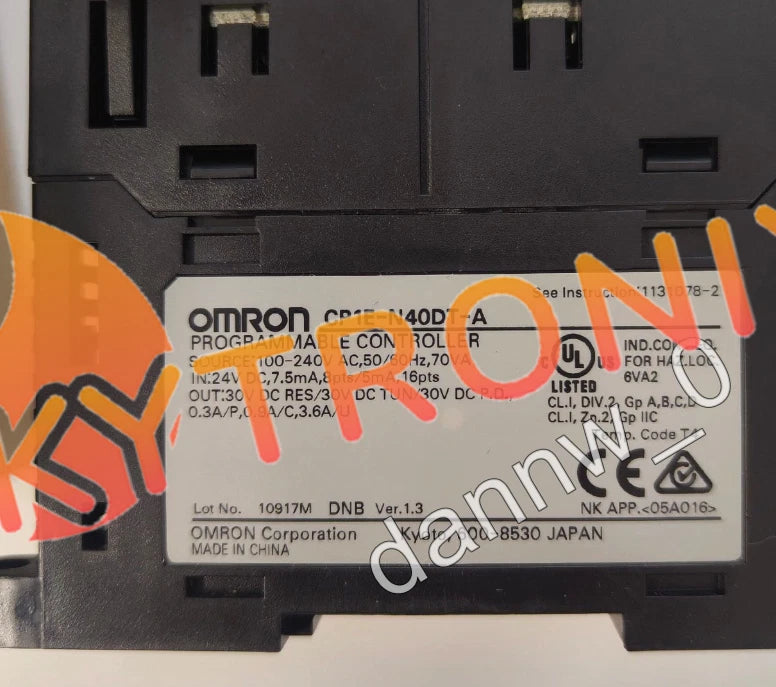 1PC Omron CP1E-N40DT-A PLC Module
