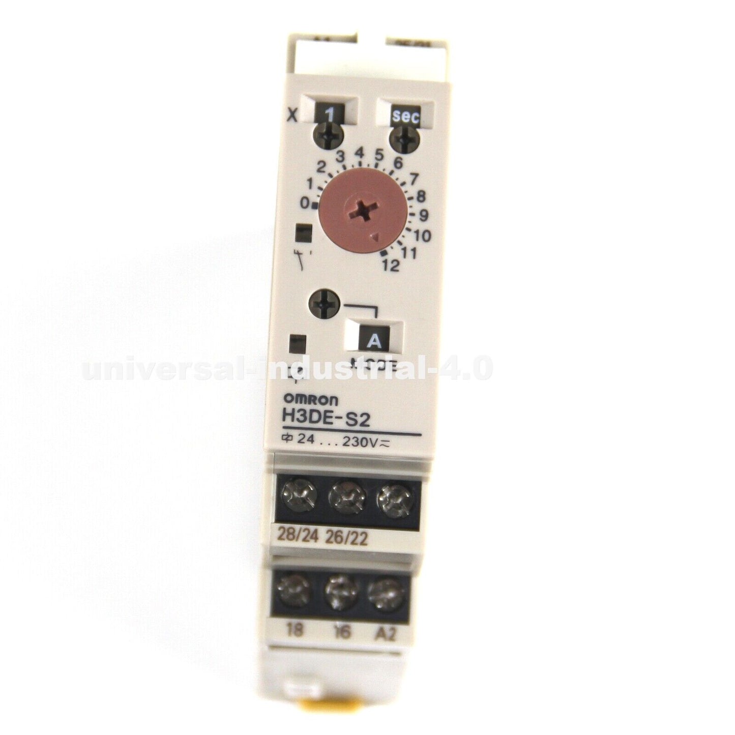 OMRON H3DE-S2 Timer | High Precision Time Relay | 24-Hour Digital Display | Durable Construction | Easy Installation | 24VAC Power Source - OMRON