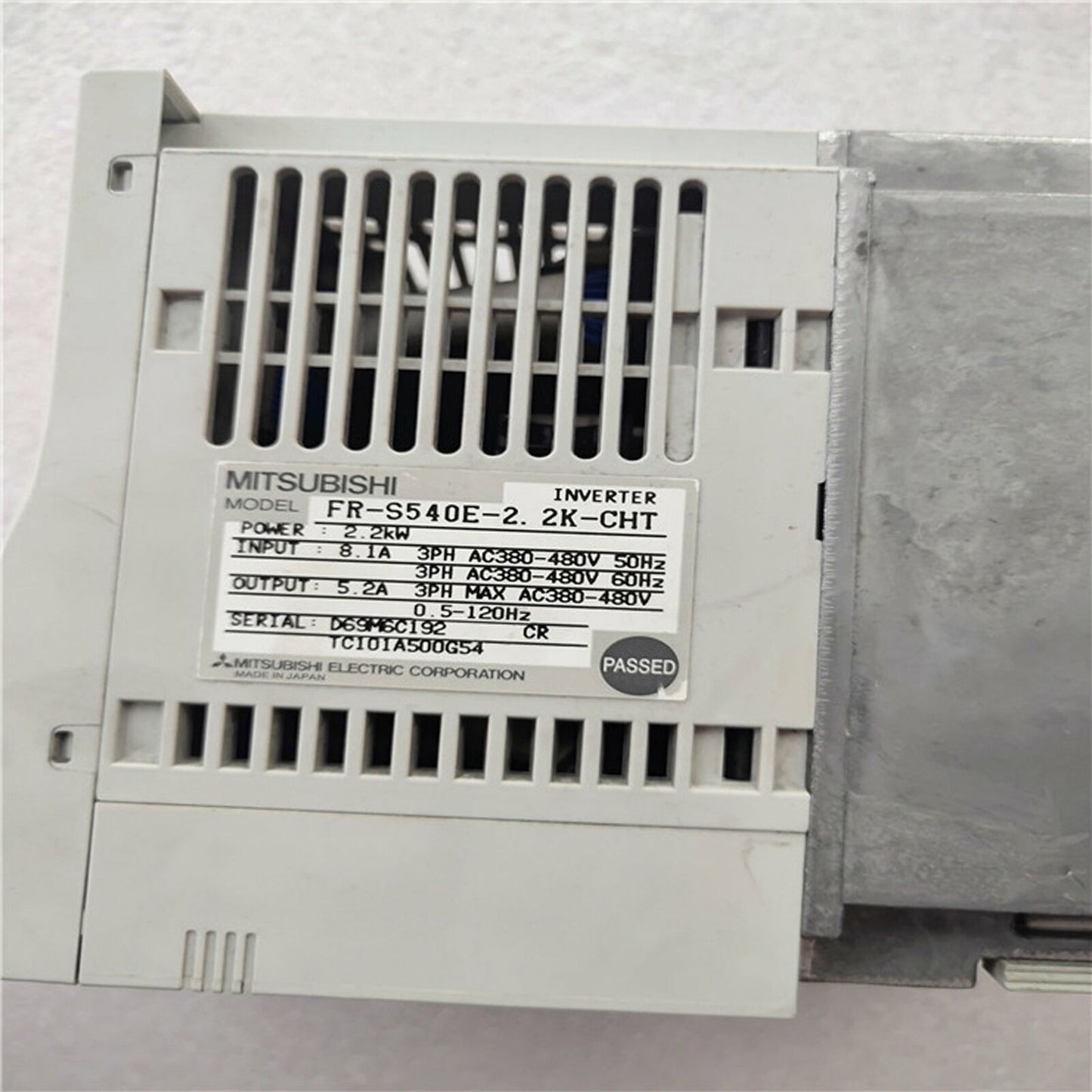 Mitsubishi Inverter FR-S540E-2.2K-CHT, Fully Tested - MITSUBISHI