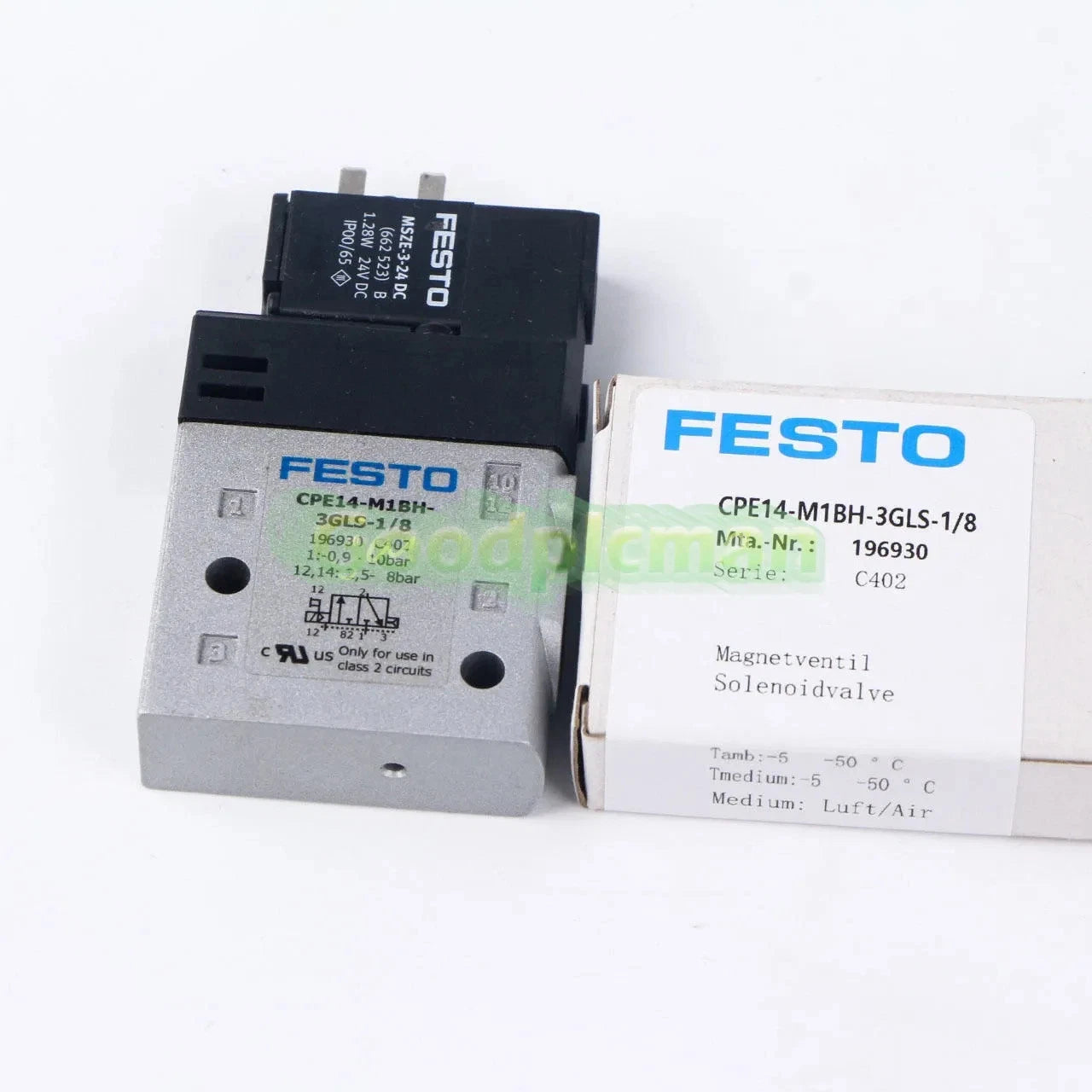 1PC FESTO CPE14-M1BH-3GLS-1/8 196930 solenoid valve CPE14-M1BH-3GLS-1/8