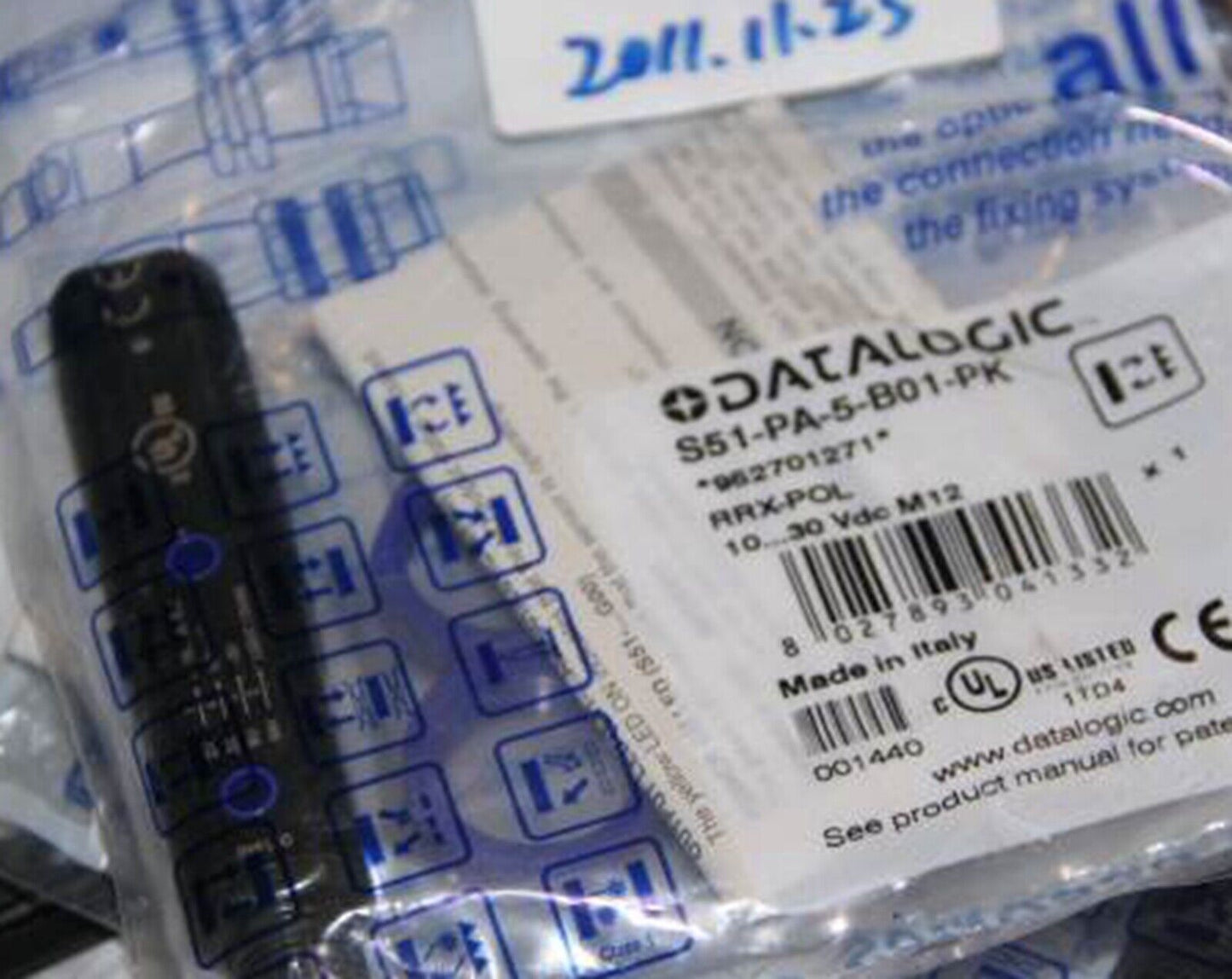 DATALOGIC S51-PA-5-B01-PK Photoelectric Sensor | High-Precision Motion Detection | Long-lasting Performance | Versatile Applications - DATALOGIC