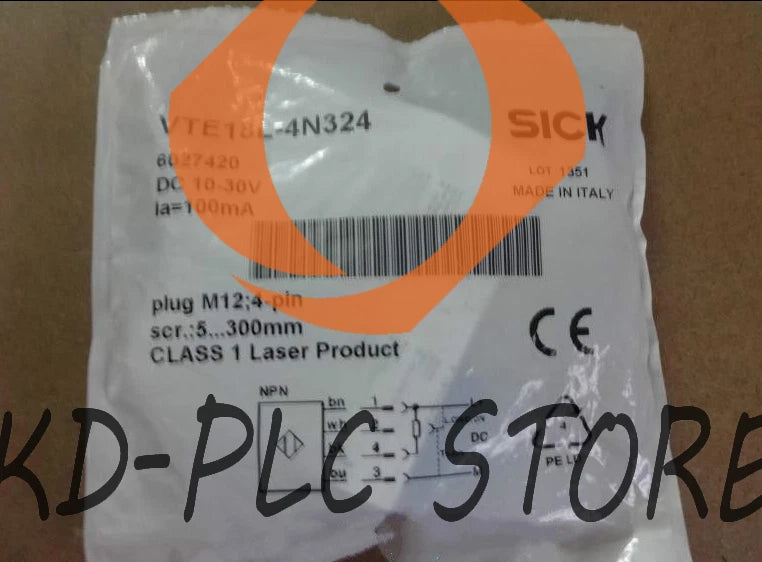 1PC SICK photoelectric switch VTE18L-4N324 sensor