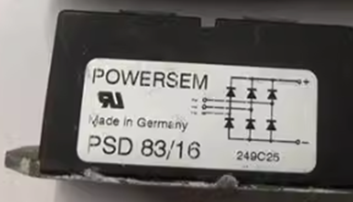 POWERSEM PSD83/16 Power Supply Module - Optimized for Enhanced Performance - POWERSEM