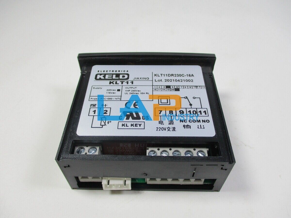 new For KELD KLT11/KLT11DR230C AC220V cooling and heating 16A temperature controller - KELD