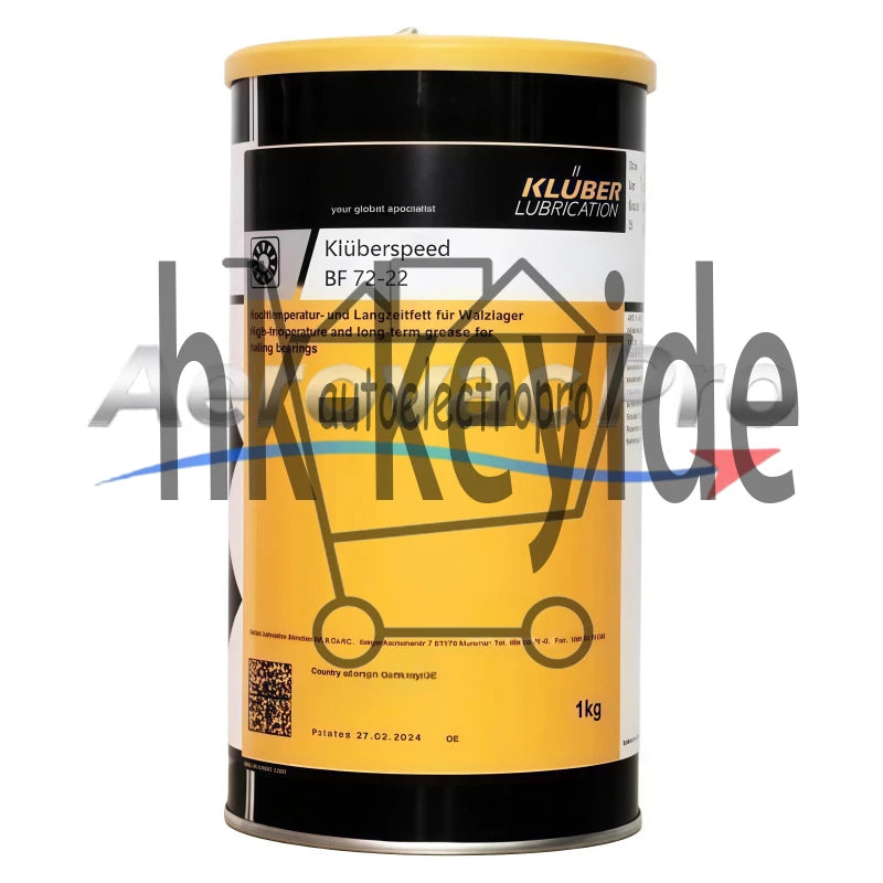 KLUBER Lubrication Kluberspeed BF 72-22 Grease 1Kg ( 35.3 oz) SAFE RELIABLE
