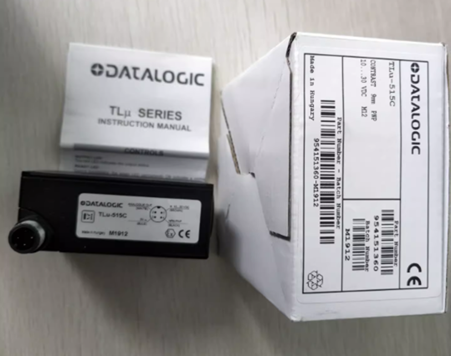 DATALOGIC TLU-515C Color Contrast Sensor - High-Performance Color Measurement Device - DATALOGIC