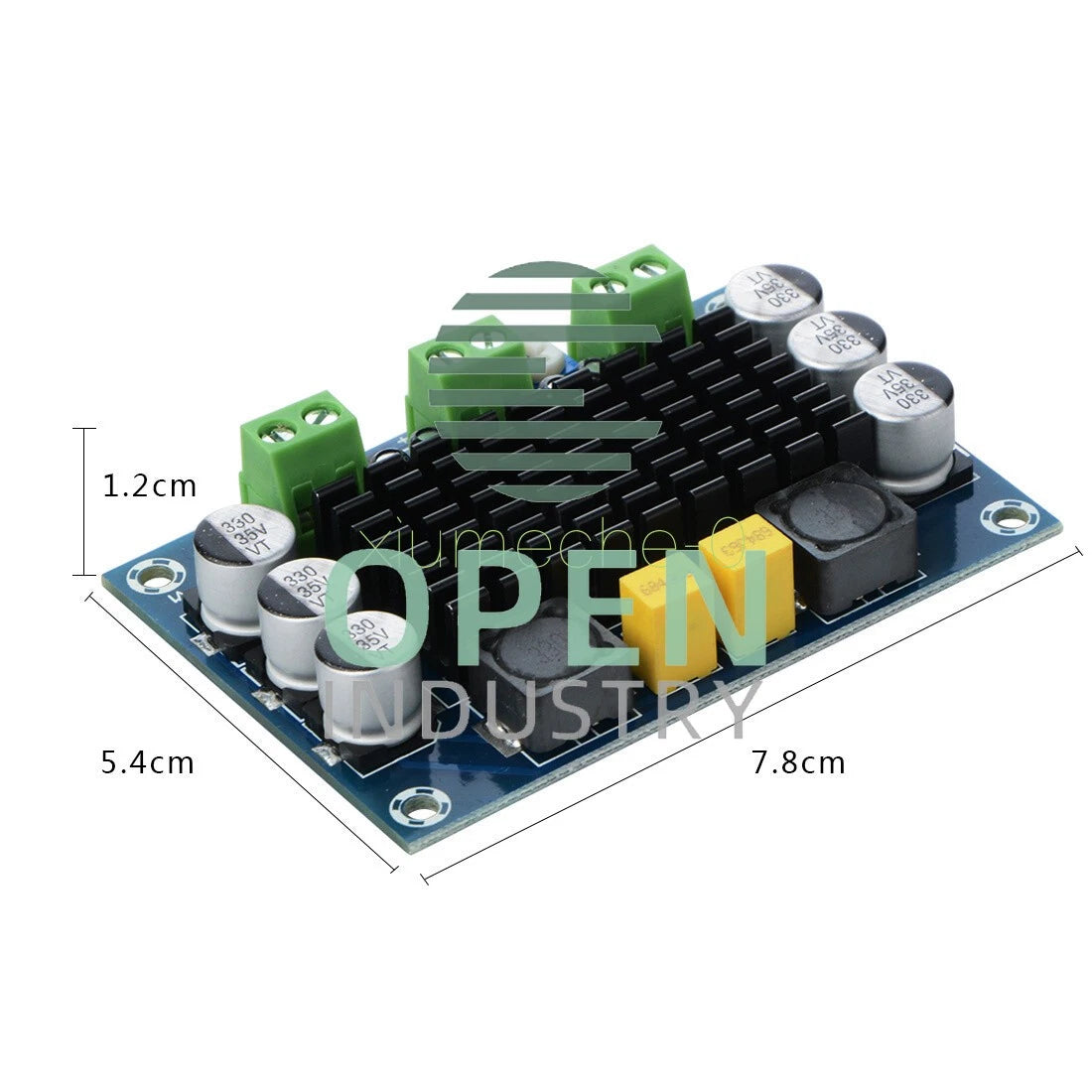 DC 12V 24V 100W TPA3116 D2 DA Mono Channel Digital Power Audio Amplifier Board