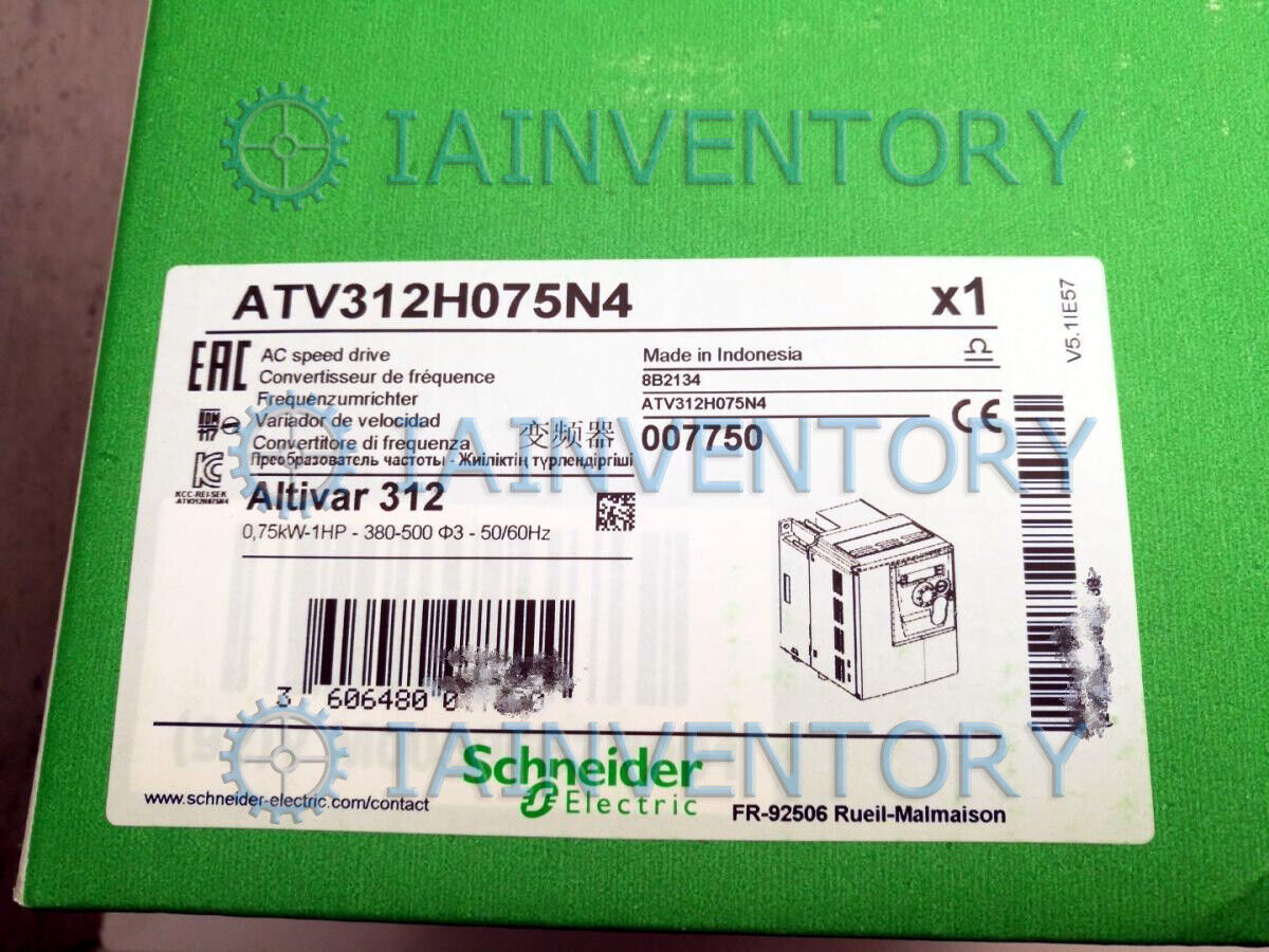 Schneider Telemecanique ATV312H075N4 with 2-Year Service Plan - SCHNEIDER TELEMECANIQUE