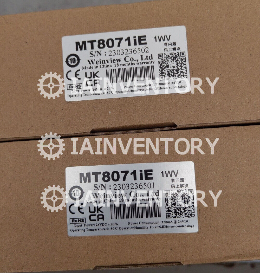 1PC New Weinview MT8071IE Touch Screen HMI 7 inches Fast - NEW WEINVIEW