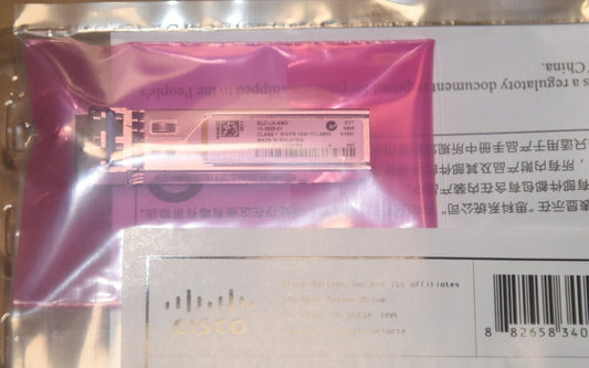 new Sealed Cisco GLC-LH-SMD 1000BASE-LX/LH SFP Transceiver Module - CISCO