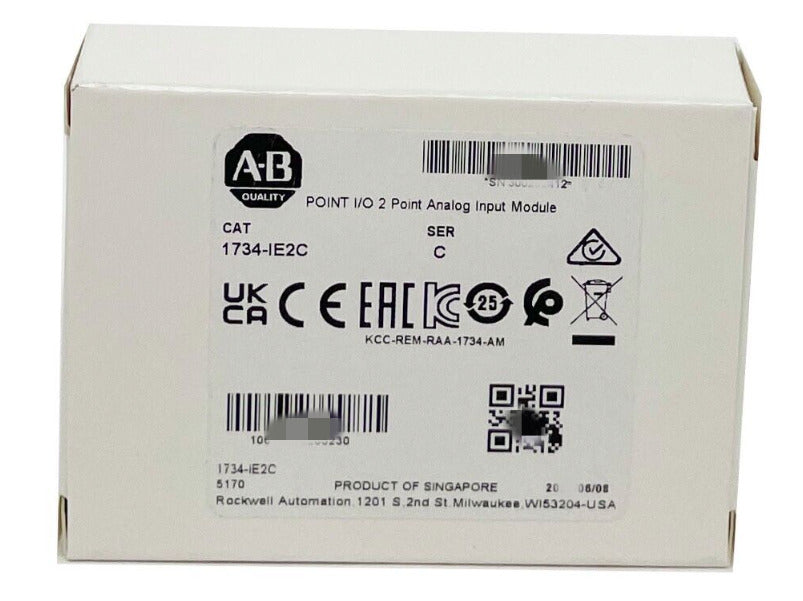 AB 1734-IE2C POINT 2 Point Analog Input Module US - ANALOG SOLUTIONS