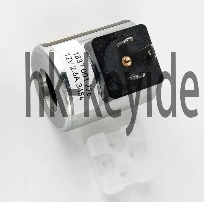 1Pcs 1837001226 Replacement Solenoid Valve Coil 12VDC 2.6A for Rexroth