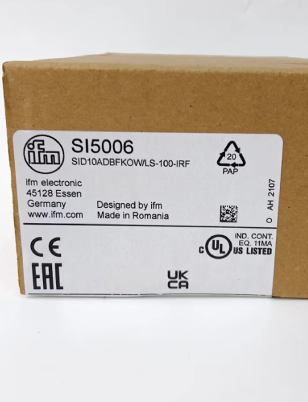 New IFM SI5006 Flow Switch - IFM
