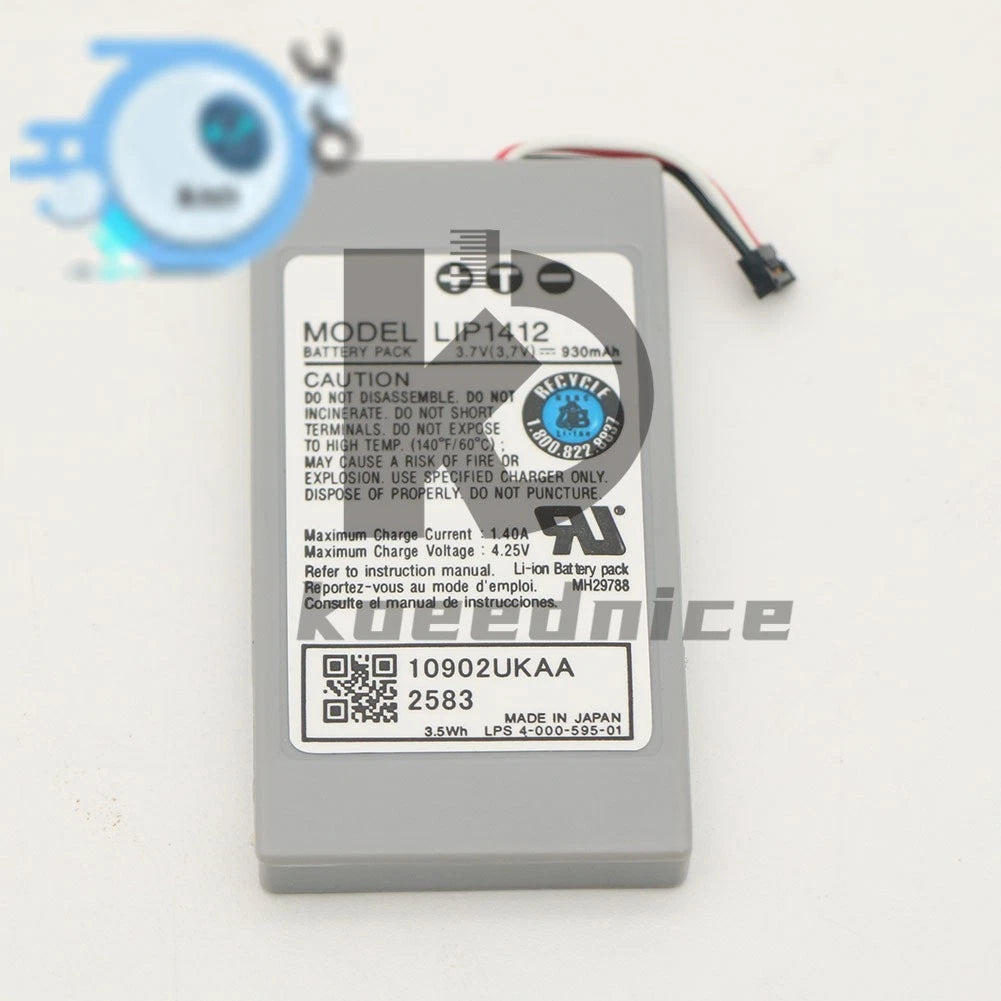 1PCS REPLACEMENT SONY PSP GO RECHARGEABLE BATTERY 930Mah 3.7V LIP1412