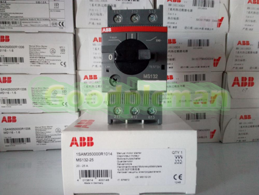 1PC ABB MS132-25 20-25A Manual Motor Starter