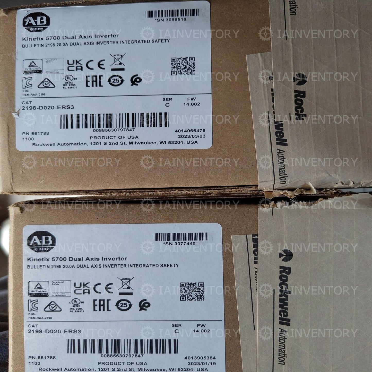 1PC Allen-Bradley 2198-D020-ERS3 Next Day Air Available with 70 character limit - ALLEN-BRADLEY