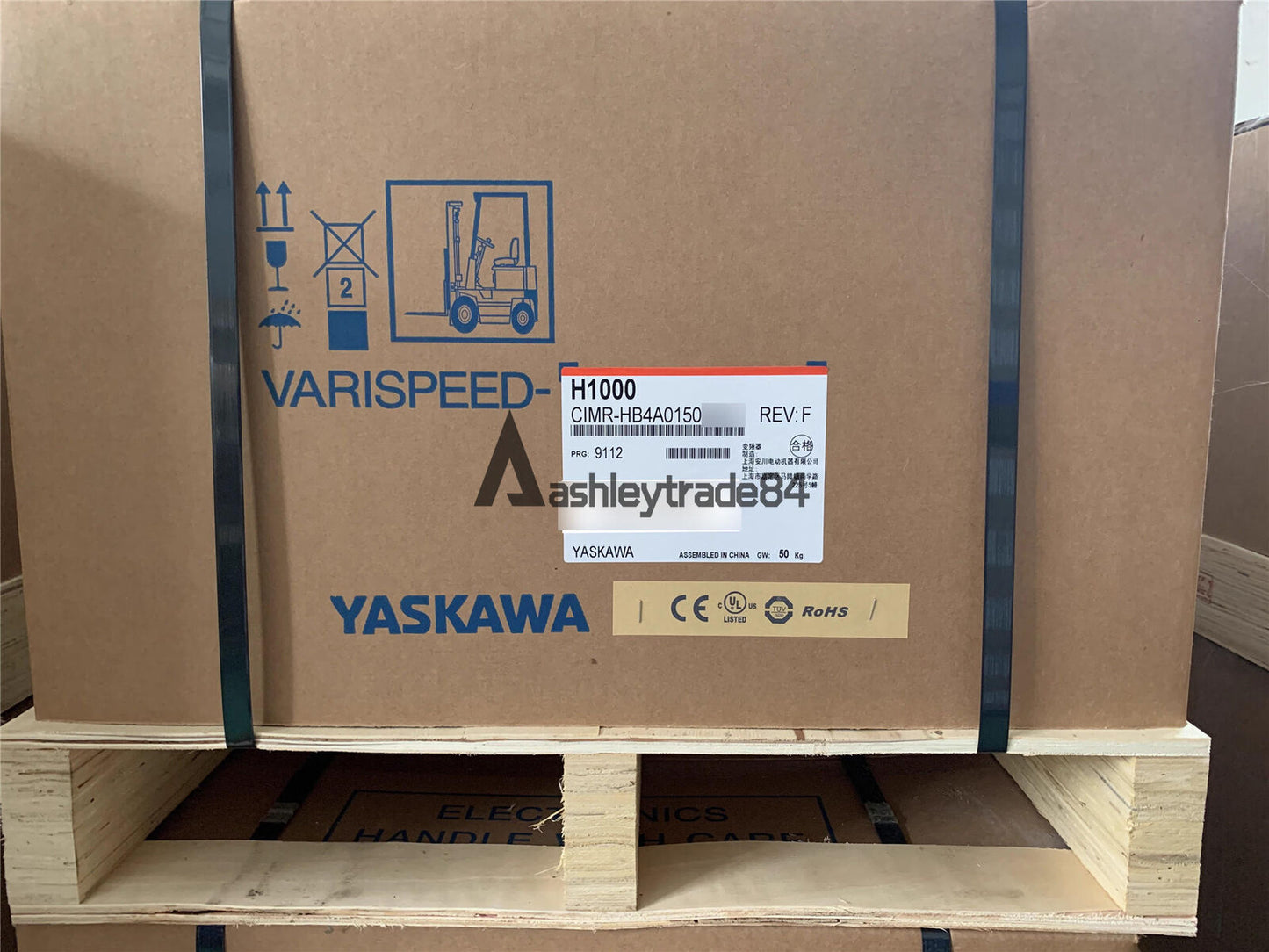 new Yaskawa frequency converter H1000 series CIMR-HB4A0150AAA