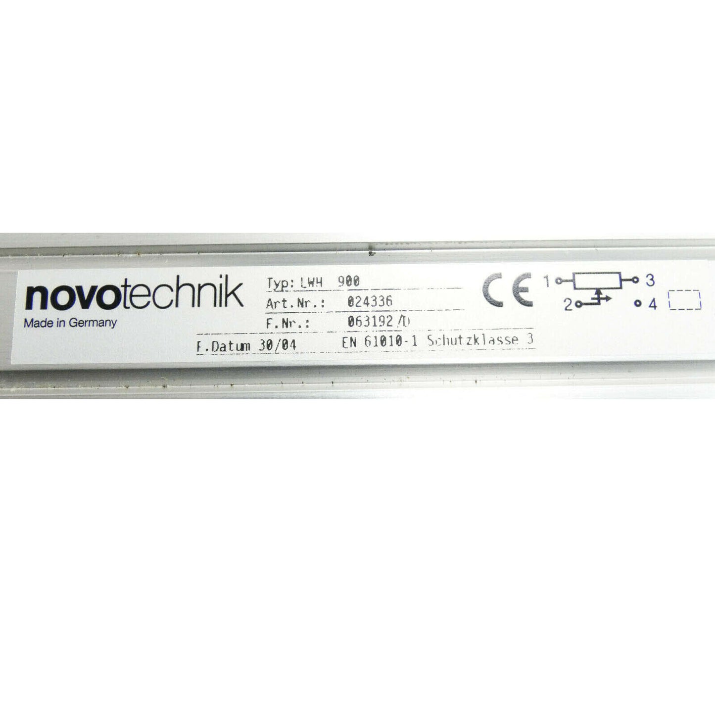 Novotechnik LWH900 Position Transducer Potentiometric 900mm IP55 - NOVOTECHNIK