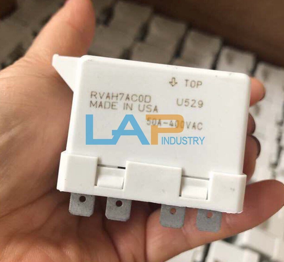 1PCS RVAH7AC0D 3P Compressor Start Relay 50A 400VAC for 110V - RVAH