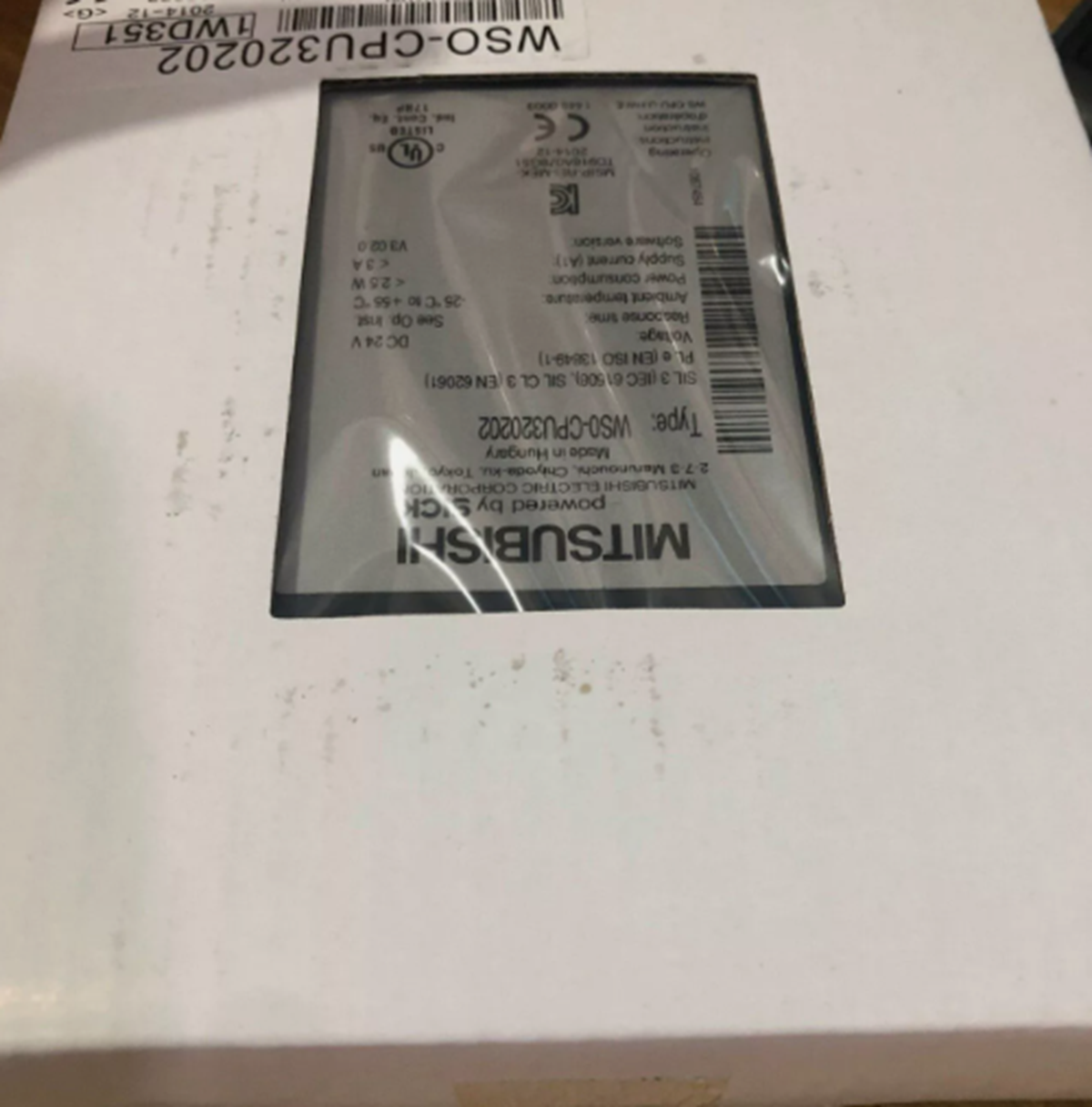 new MITSUBISHI WSO-CPU320202 Safety Controller - MITSUBISHI